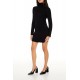 Turtleneck Mini Sweater Dress Turtleneck Mini Sweater Dress