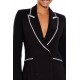 Rhinestone-Trim Blazer Dress Rhinestone-Trim Blazer Dress