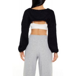 Chunky Knit Shrug Sweater