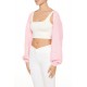 Balloon-Sleeve Shrug Sweater Balloon-Sleeve Shrug Sweater