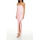 Rosette Ruffle Maxi Tube Dress Rosette Ruffle Maxi Tube Dress