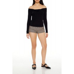Off-the-Shoulder Sweater
