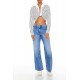 Striped Twist-Front Crop Top Striped Twist-Front Crop Top