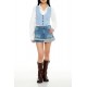 Denim Cropped Vest Denim Cropped Vest