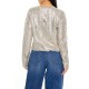 Metallic Cable Knit Sweater Metallic Cable Knit Sweater