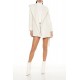 Hooded Tie-Waist Wrap Coat Hooded Tie-Waist Wrap Coat