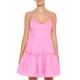 Pleated Flounce Cami Mini Dress Pleated Flounce Cami Mini Dress