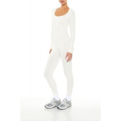 Scoop Ribbed Knit Jumpsuit