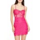 Eyelash Lace Bustier Mini Dress Eyelash Lace Bustier Mini Dress