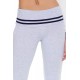 Striped Foldover Flare Leggings Striped Foldover Flare Leggings