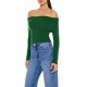 Ribbed Off-the-Shoulder Sweater Ribbed Off-the-Shoulder Sweater
