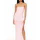 Rosette Ruffle Maxi Tube Dress Rosette Ruffle Maxi Tube Dress