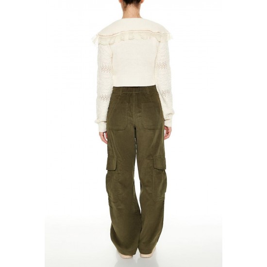 Corduroy Straight Cargo Pants Corduroy Straight Cargo Pants