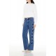 Heart Embroidered High-Rise Jeans Heart Embroidered High-Rise Jeans