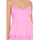 Pleated Flounce Cami Mini Dress Pleated Flounce Cami Mini Dress