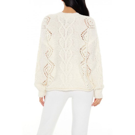 Bow Open-Knit Sweater Bow Open-Knit Sweater