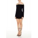 Ribbon-Trim Bodycon Mini Dress Ribbon-Trim Bodycon Mini Dress