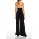 Lace Halter Wide-Leg Jumpsuit Lace Halter Wide-Leg Jumpsuit
