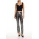 Metallic Mid-Rise Flare Leggings Metallic Mid-Rise Flare Leggings