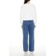 Heart Embroidered High-Rise Jeans Heart Embroidered High-Rise Jeans