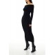 Off-the-Shoulder Midi Sweater Dress Off-the-Shoulder Midi Sweater Dress