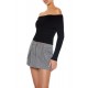 Ribbed Off-the-Shoulder Sweater Ribbed Off-the-Shoulder Sweater