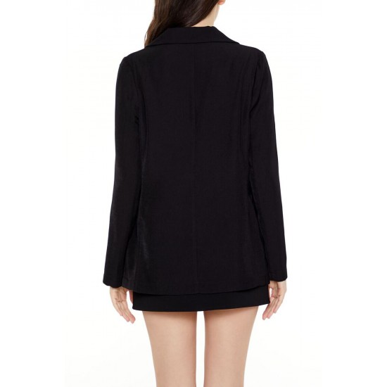 Plunging Double-Breasted Blazer Plunging Double-Breasted Blazer