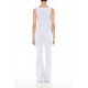 Sleeveless Flare-Leg Jumpsuit Sleeveless Flare-Leg Jumpsuit