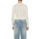 Crossover Cable Knit Sweater Crossover Cable Knit Sweater