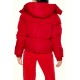 Hooded Drawstring Puffer Jacket Hooded Drawstring Puffer Jacket
