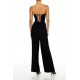 Lace-Up Strapless Jumpsuit Lace-Up Strapless Jumpsuit