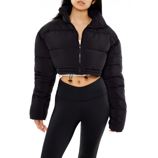 Cropped Puffer Jacket Cropped Puffer Jacket