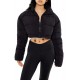 Cropped Puffer Jacket Cropped Puffer Jacket