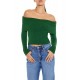 Ribbed Off-the-Shoulder Sweater Ribbed Off-the-Shoulder Sweater