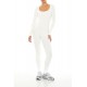 Scoop Ribbed Knit Jumpsuit Scoop Ribbed Knit Jumpsuit
