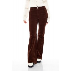 High-Rise Corduroy Flare Pants