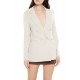 Plunging Double-Breasted Blazer Plunging Double-Breasted Blazer
