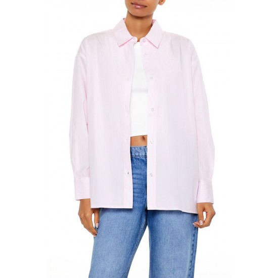 Pinstriped Poplin Shirt Pinstriped Poplin Shirt