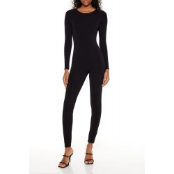 Fitted Open-Back Jumpsuit