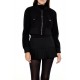 Cropped Zip-Up Bomber Jacket Cropped Zip-Up Bomber Jacket