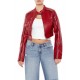 Two-Tone Cropped Moto Jacket Two-Tone Cropped Moto Jacket