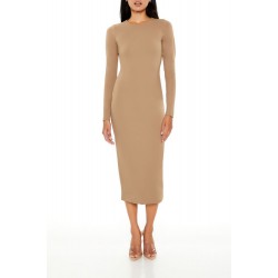 Contour Sculpt Midi Dress