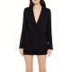 Plunging Double-Breasted Blazer Plunging Double-Breasted Blazer